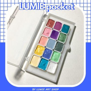 Pocket Màu Nước Mix 0.5ml Tone Pastel [Lumie.art.mix]