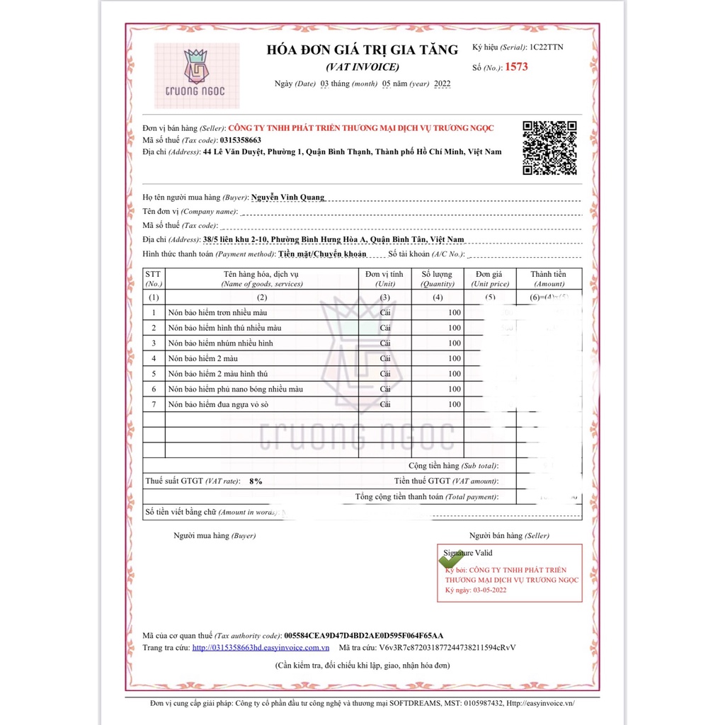 Nón bảo hiểm có lỗ thông gió mẫu phổ thông
