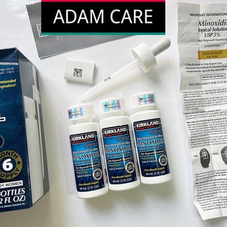 Minoxidil 5% Dạng Hộp 6 Lọ Lỏng