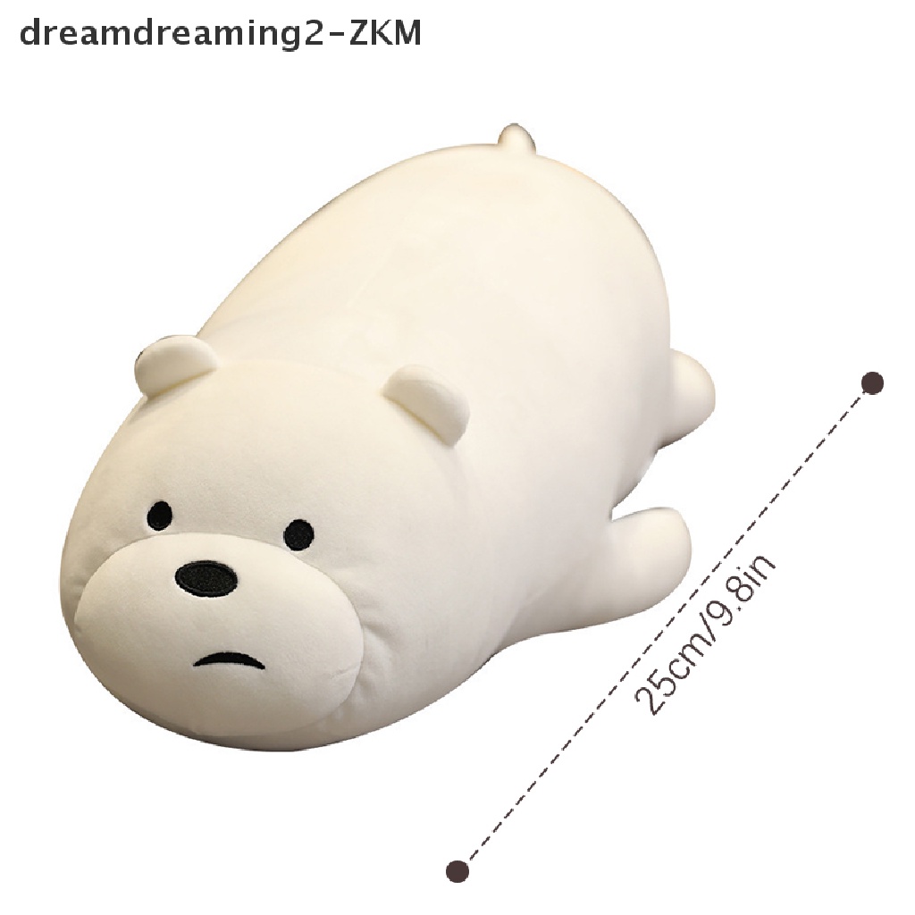 Gấu nhồi bông đồ chơi hình gấu trúc gấu nâu gấu Bắc Cực 25cm mềm mại dùng để trang trí nhà cửa làm gối đệm thoải mái