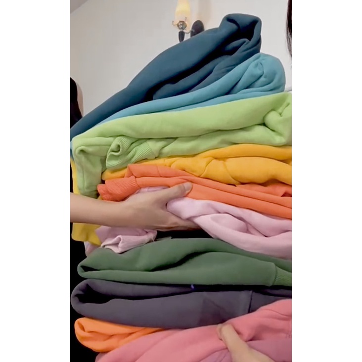 Topic basic chữ / Sweater 2hand - Sweater 2hand form rộng freesize .Phong cách dễ thương