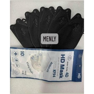 Combo 50c khẩu trang kf94 màu đen