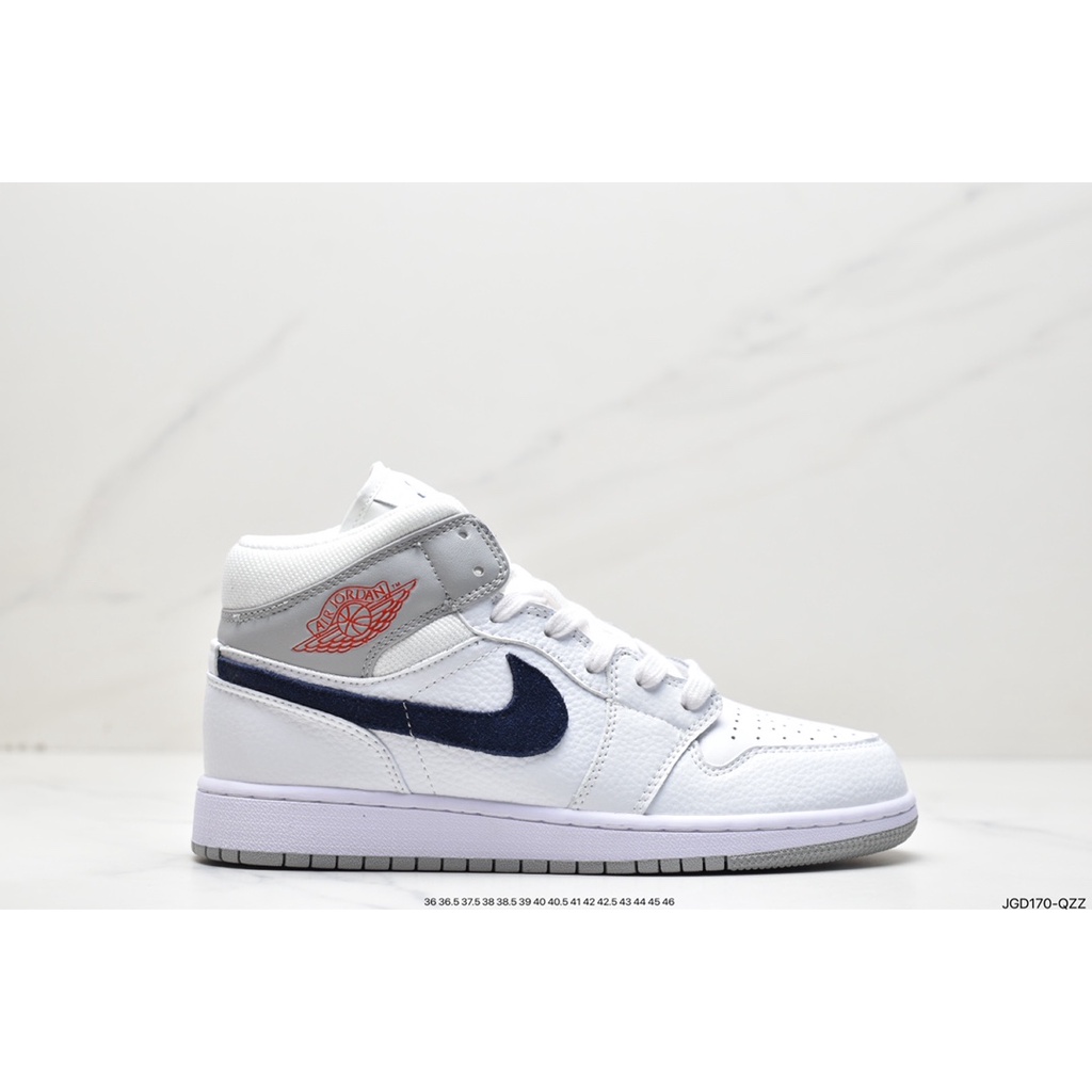 GIÀY SNEAKER MÃ SẢN PHẨM: 554724-411_Air Jordan 1 Mid  AJ1_FULL BOX_FREE SHIP TOÀN QUỐC