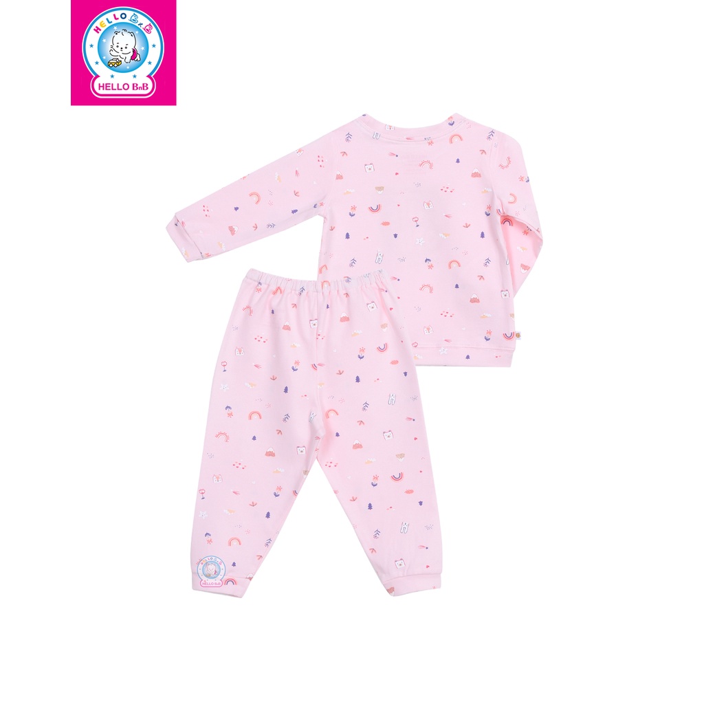 Bộ dài bo bé gái BA1387 - HELLO BnB