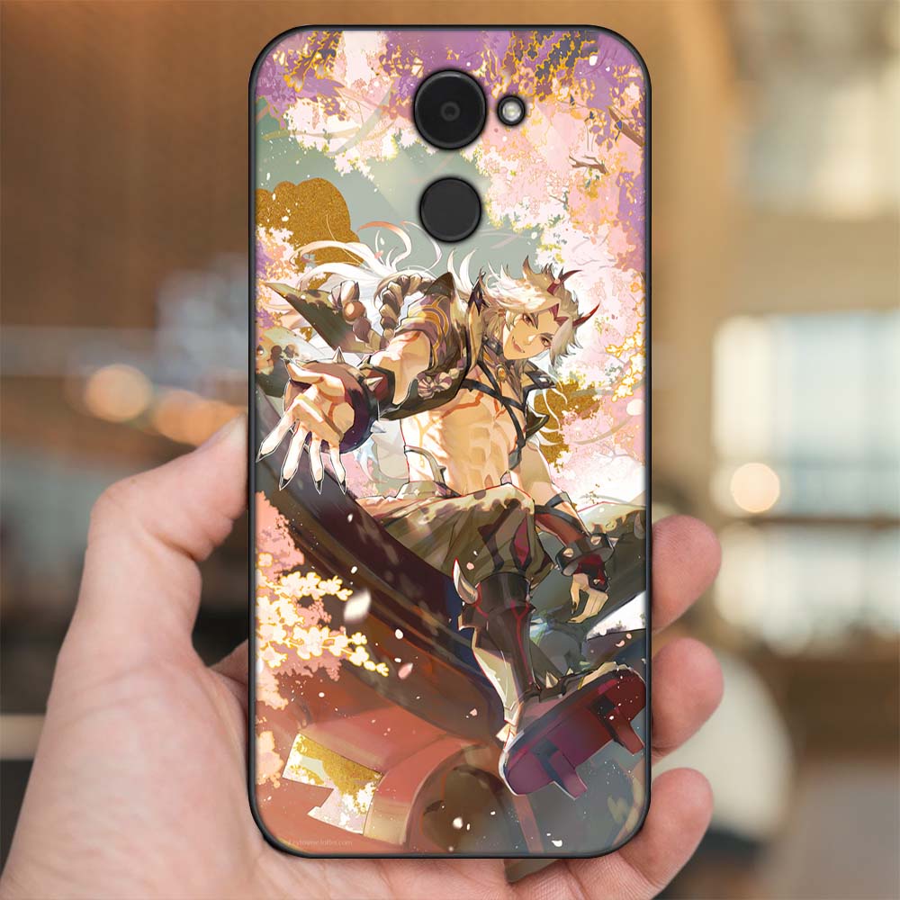 Ốp lưng Huawei Y7 Prime viền đen in hình Arataki Itto Genshin Impact