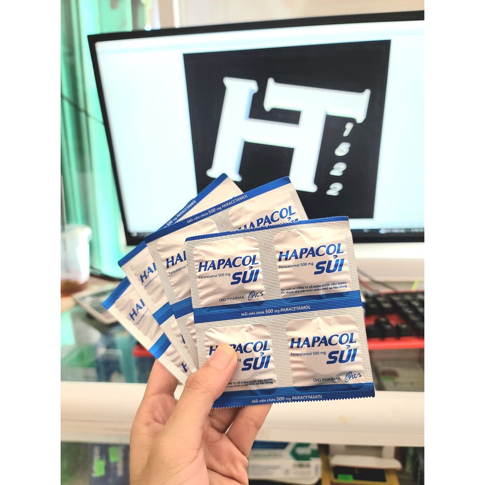 Hapacol sủi 500mg hạ sốt
