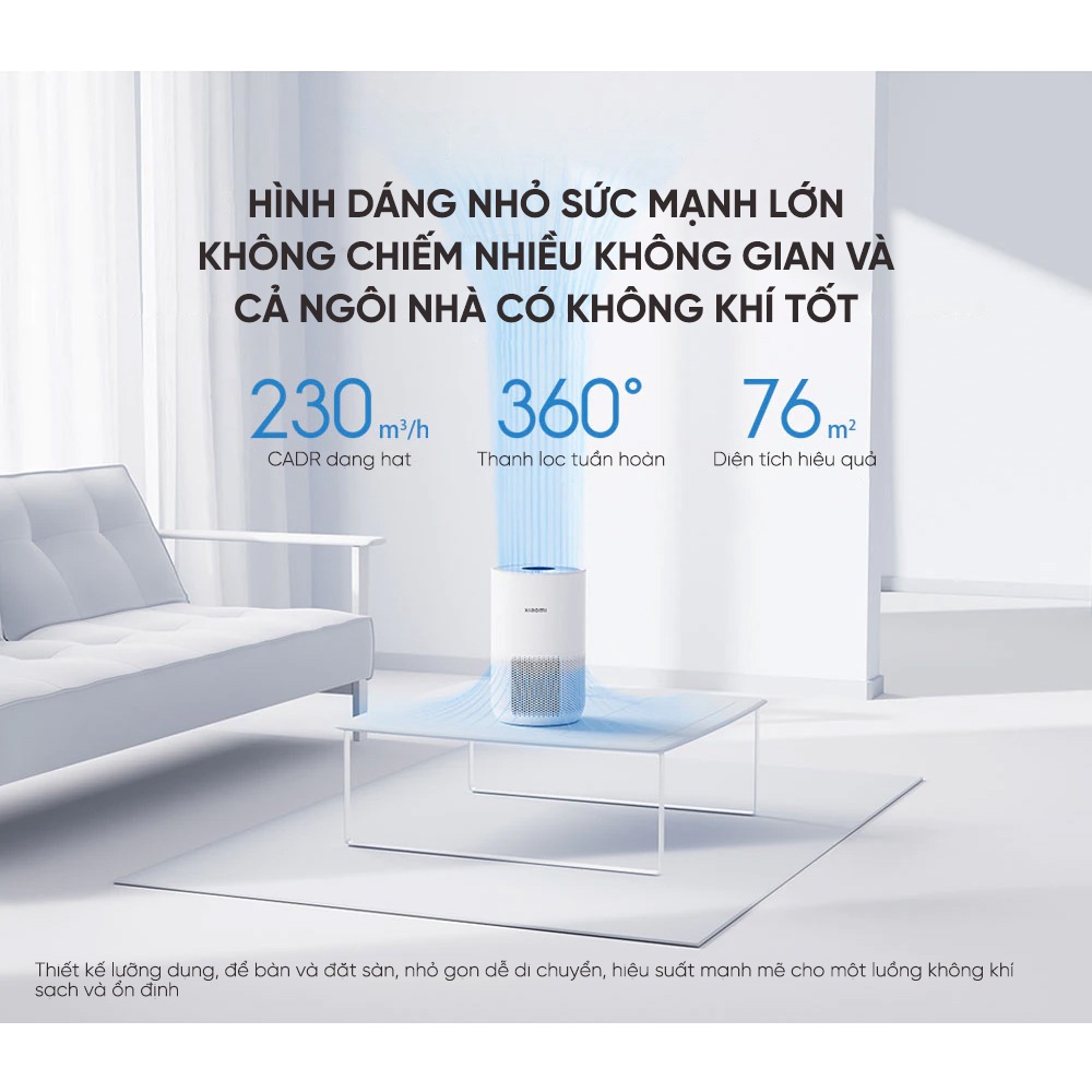 Máy lọc không khí thông minh Xiaomi 4 Compact