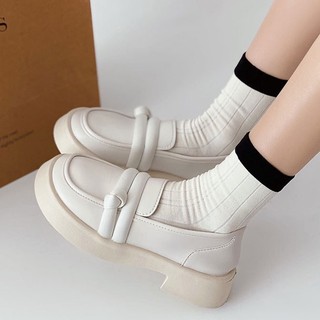 Giày ulzzang oxford basic, 2 quai phong cách vintage 2022 taobaotrend.hn