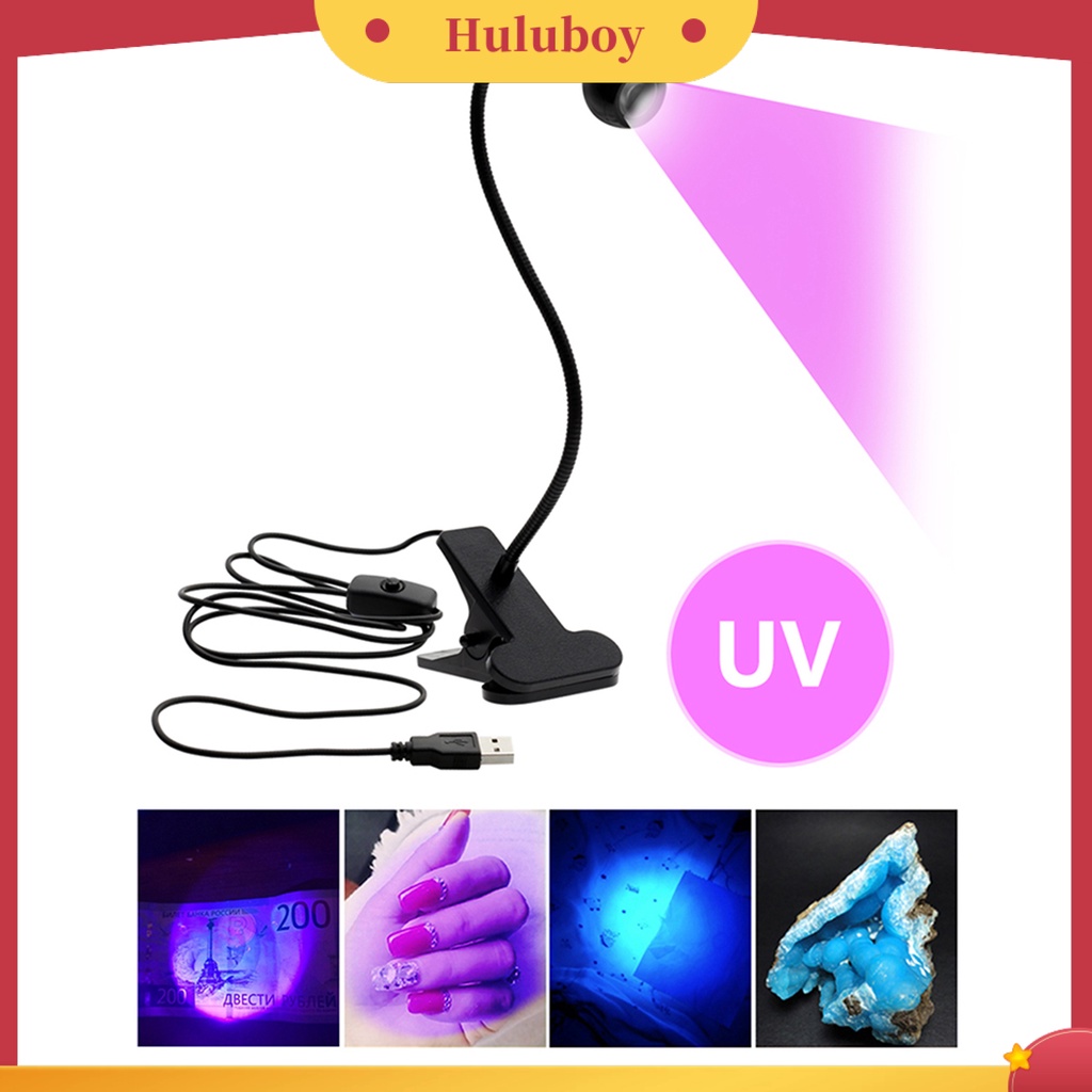 Đèn led uv mini để bàn chuyên dụng cho làm móng phát hiện tiền giả