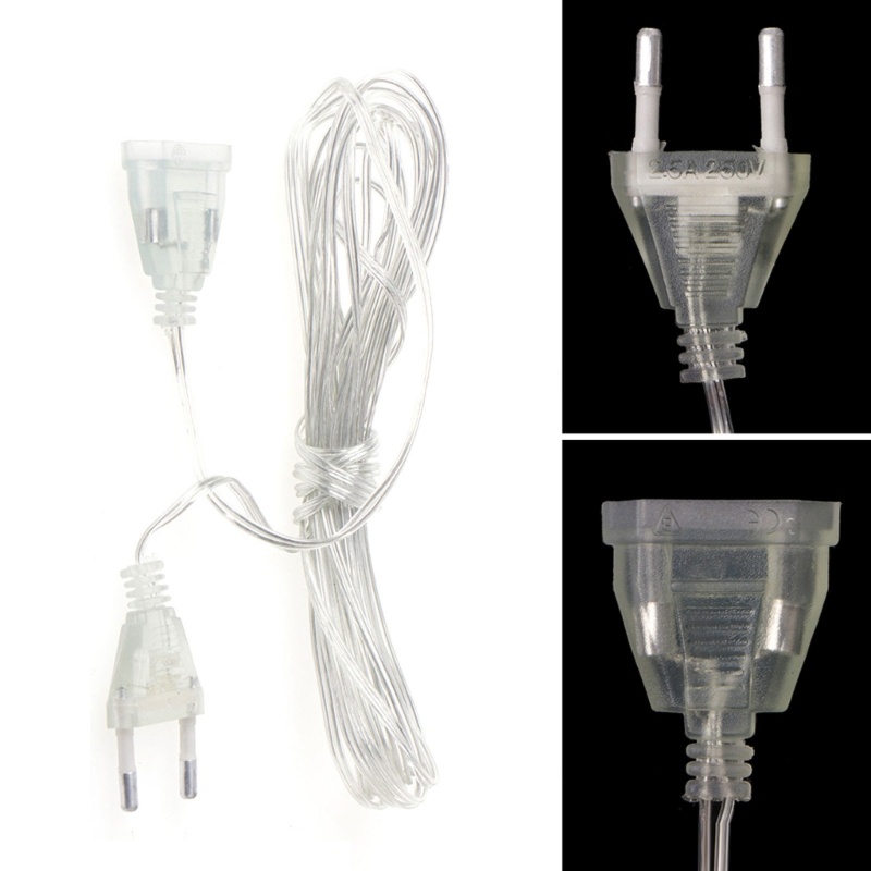 Dây Cáp Nguồn AC Dài 5m Chuẩn Dành Cho Màn Hình Máy Tính PC 100W