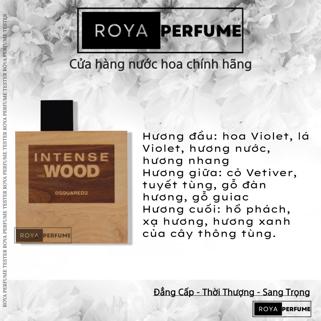 -𝑹𝑶𝑱𝑨- Nước Hoa Dsquared2 He Wood Intense -𝑹𝑶𝑱𝑨-