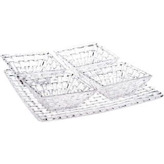 Bộ khay pha lê nachtmann bossa nova 90023