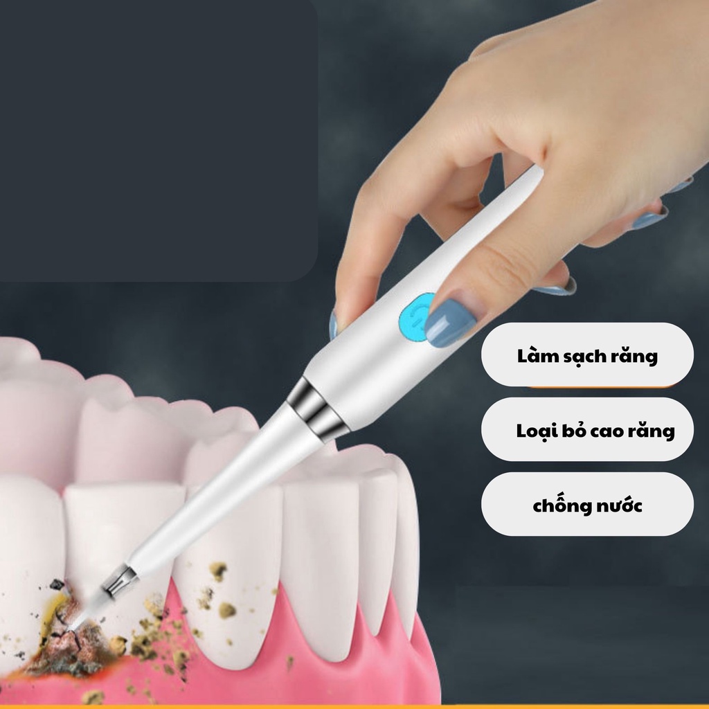 Máy lấy cao răng, bàn chải đánh răng tại nhà đa năng