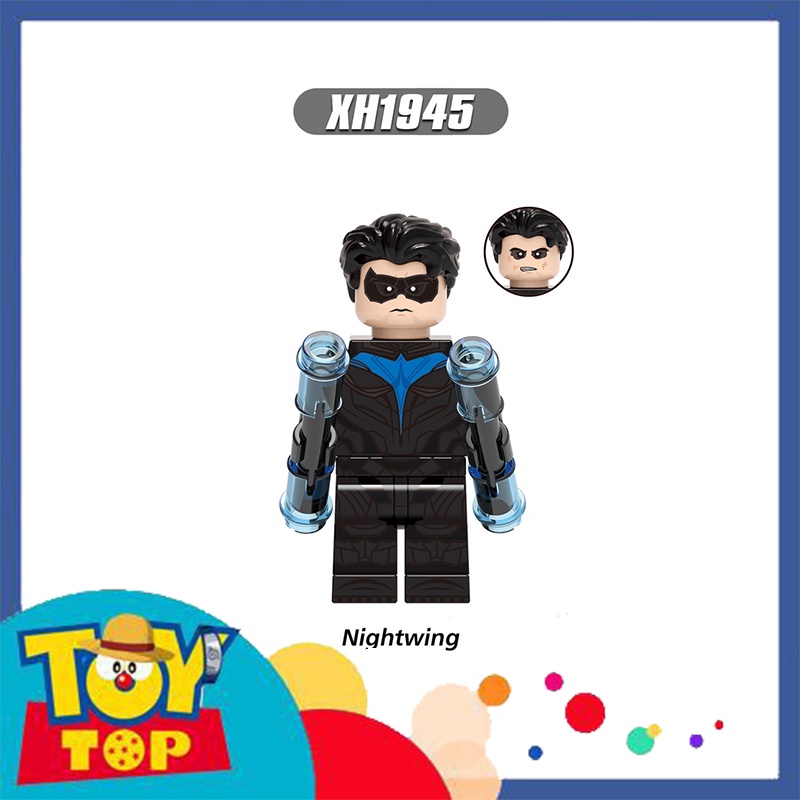 Đồ chơi lắp ráp mini siêu anh hùng người dơi Batman Joker Batwoman Killer Croc xếp hình X0341