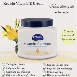 Kem Dưỡng Redwin Vitamin E Úc - Mịn màng làn da