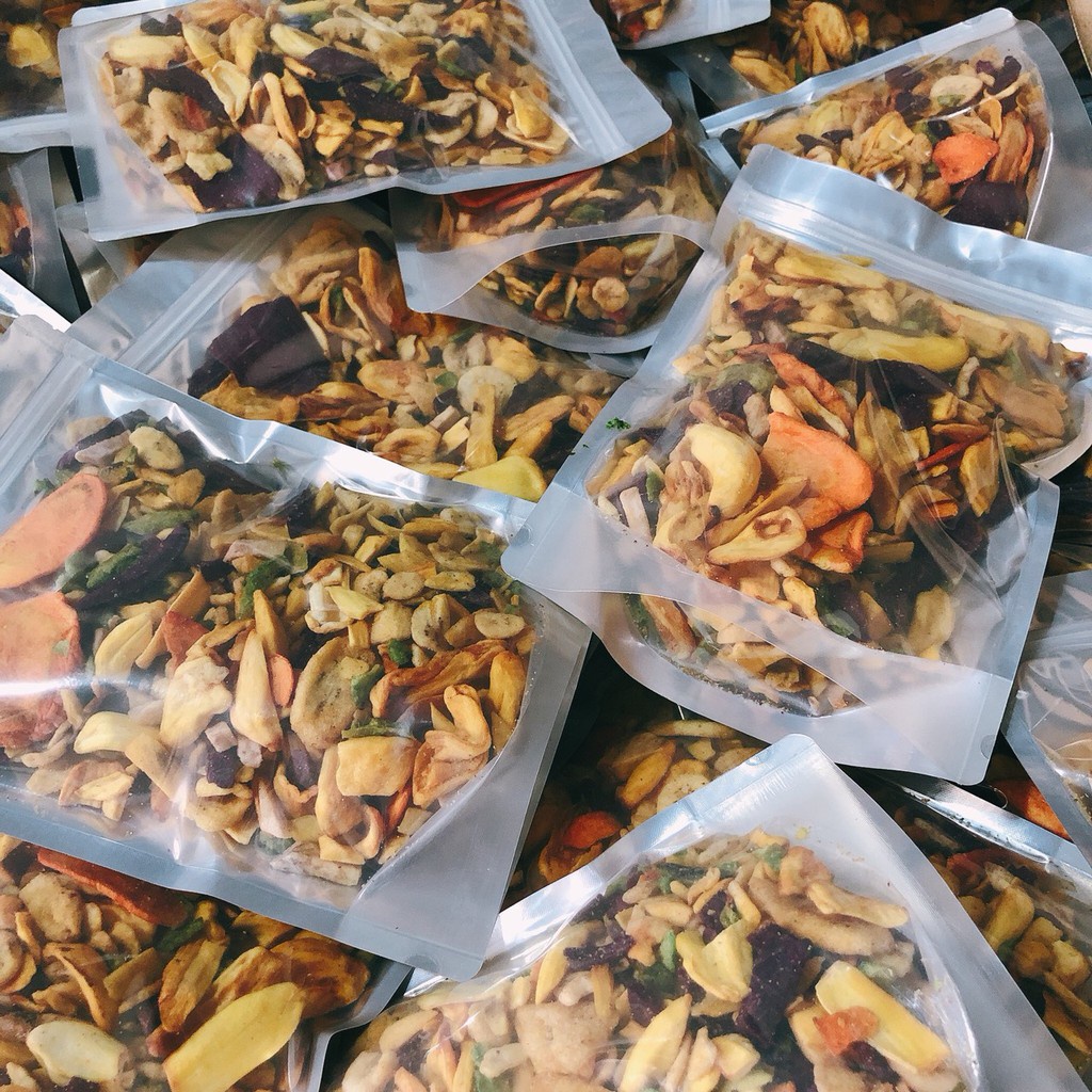 Trái Cây Thập Cẩm Sấy Khô, Hoa Quả Sấy, Rau Củ Sấy Loại 1 Siêu Ngon Không Vỡ Vụn Đủ Vị, ToFood86