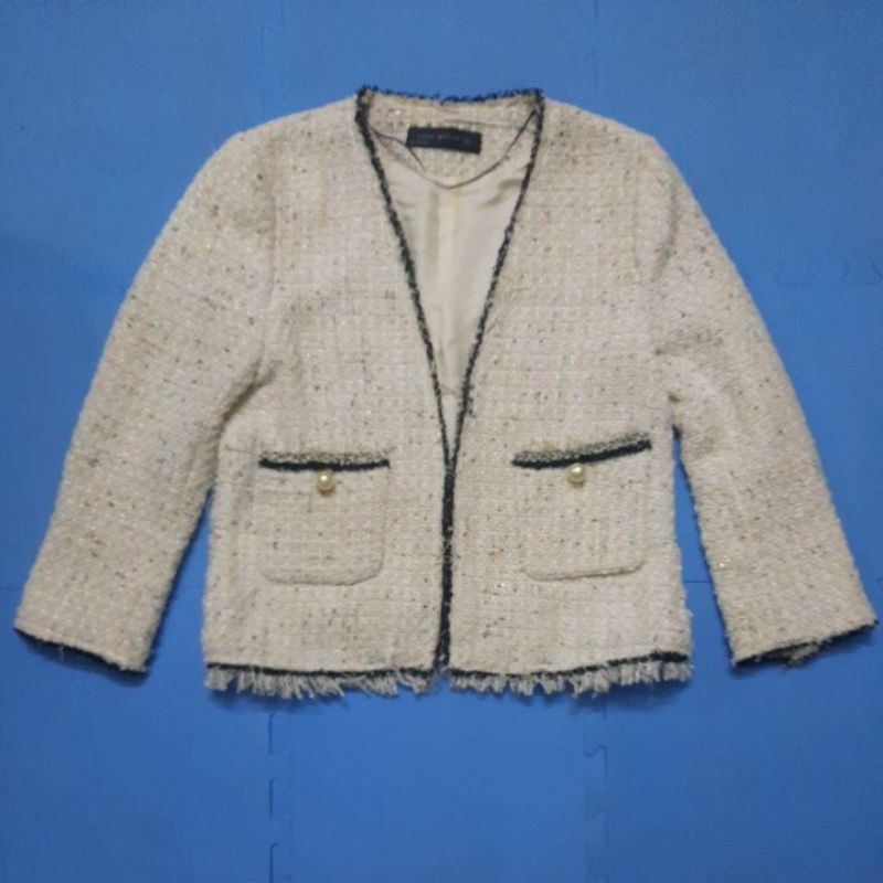Áo khoác dạ tweed