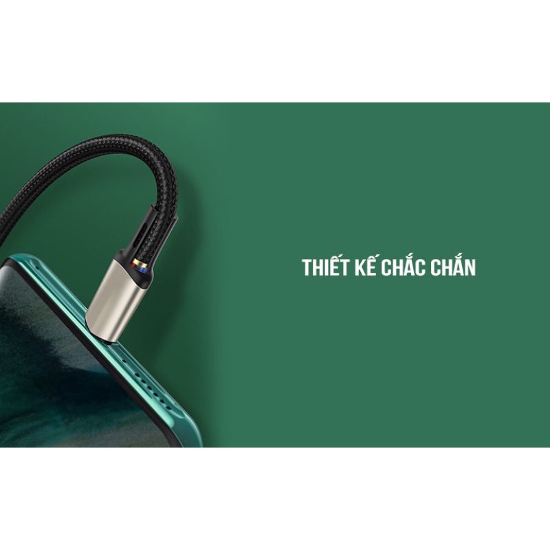 Cáp sạc nhanh, siêu bền Baseus Cafule Type C VOOC Cable cho OPPO/Samsung/Huawei/ Xiaomi