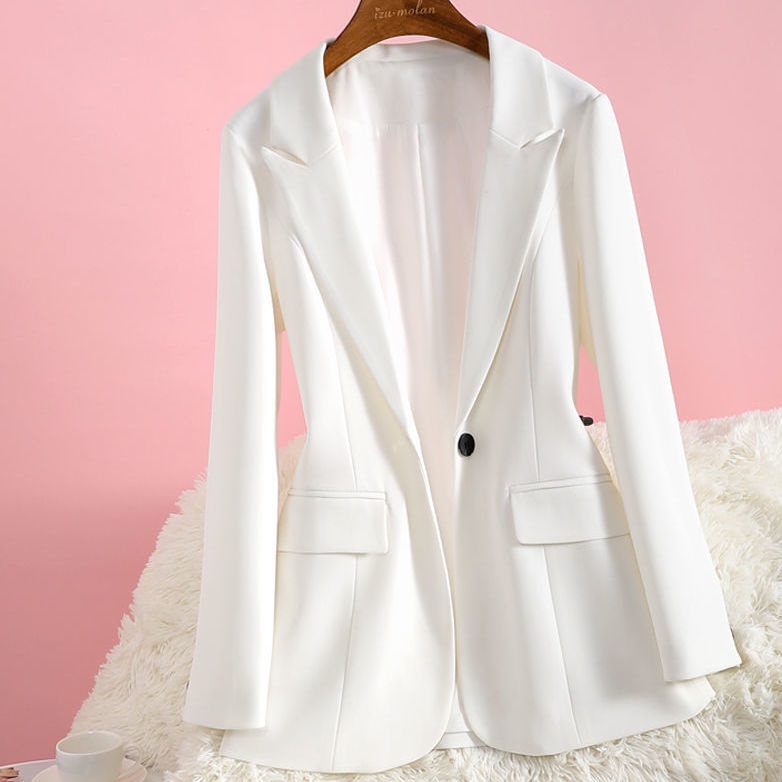 Áo Khoác Vest Tay Dài Ôm Eo Thời Trang Công Sở Dành Cho Nữ [45% off]