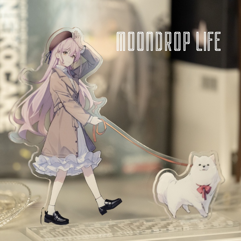 New Giá Đỡ Tai Nghe Bằng Acrylic Hình Mặt Trăng / Không Gian Vũ Trụ Cho Moondrop Aria Starfield Ssp Ssr