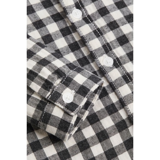 Áo sơ mi cho bé HM auth size 4m - 4y