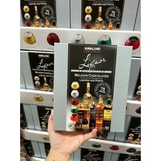 Socola rượu Kirkland Signature Liquor Belgian Chocolates Liquors and Porto