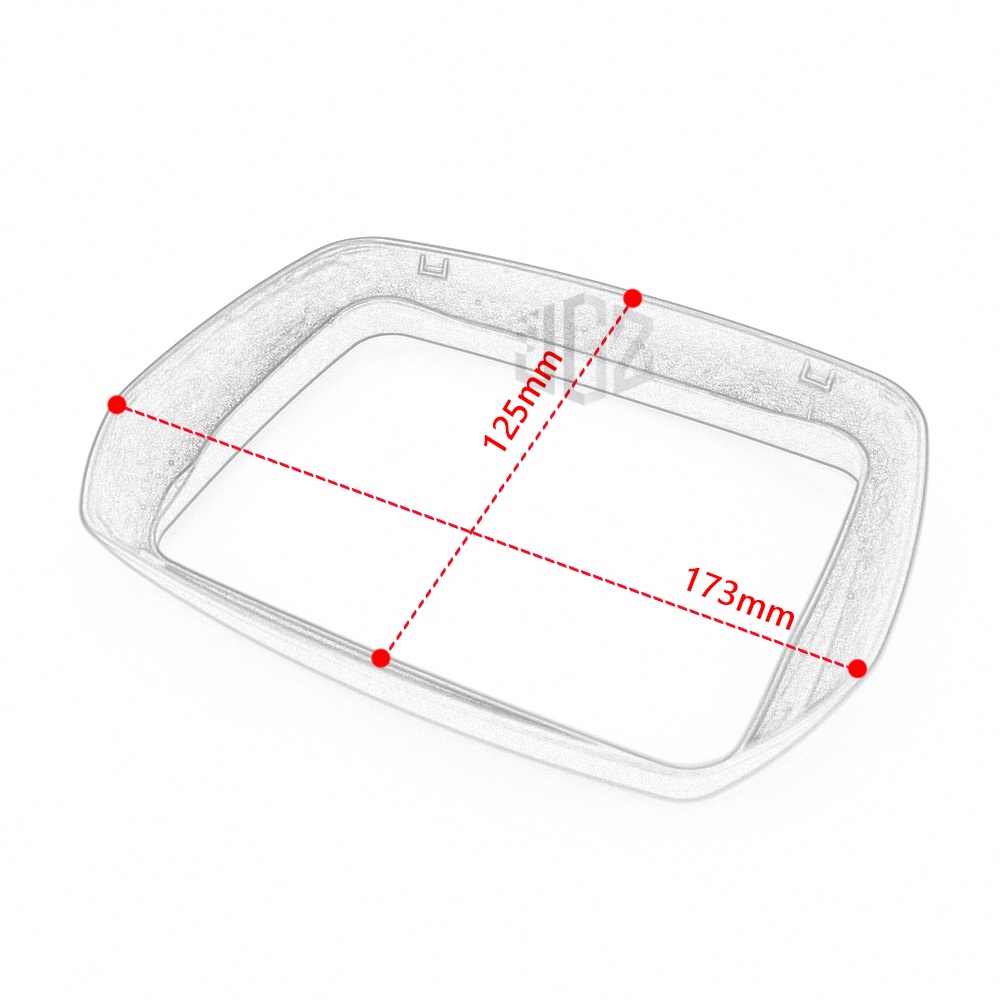 Ốp Bảo Vệ Đèn Pha Bằng ABS Sợi Carbon Màu Đen Cho Xe Máy Vespa S125 S150 SXL150