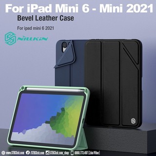 BAO DA IPAD MINI 6 - MINI 2021 NILLKIN BEVEL CHÍNH HÃNG - HÀNG CHUẨN