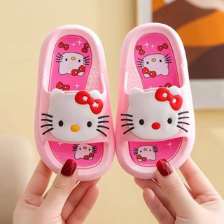  Hello Kitty Thỏ Mới Dép Trẻ Em Tắm Trong Nhà Chống Trơn Trượt Mềm Xăng đan Bé Trai Bé Gái Giày Mùa Hè 