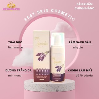 Sữa rửa mặt làm sạch sâu lavender se khít lỗ chân lông trắng da Bestskin