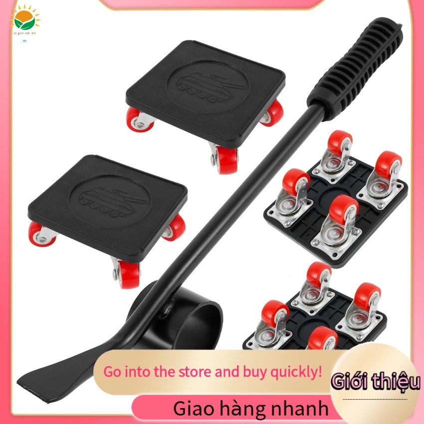 Bánh xe lăn di chuyển đồ nội thất chịu tải nặng