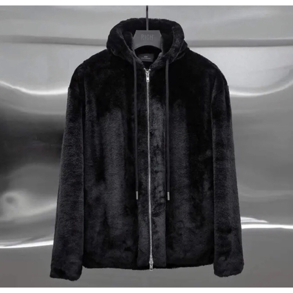 Áo Khoác Lông Trơn Lông Dày Mượt Fom Dáng Unisex - Áo Khoác Fom Rộng Phối Đồ Cực Đẹp Phong Cách Hàn Quốc Siêu Hot