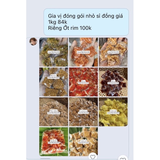 500g hành phi đóng gói  nhỏ