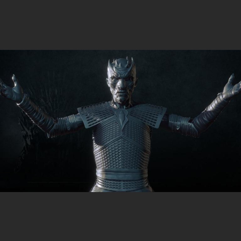 Tượng  Night King Game Of Thrones Bằng Chất Liệu Nhựa Resin - Cao 20 cm