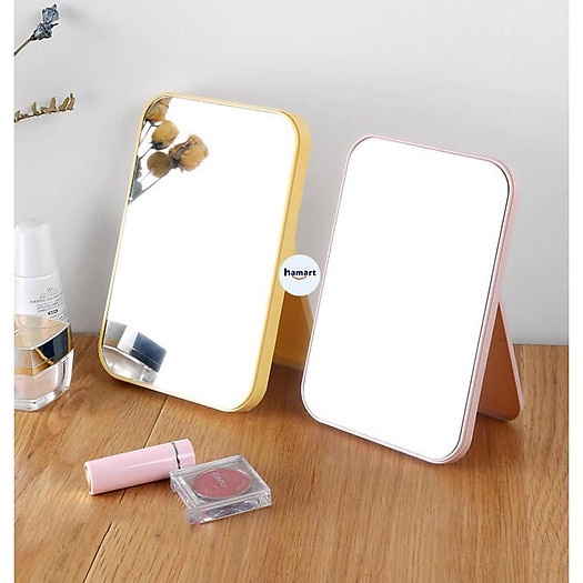 Gương Trang Điểm Hình Chữ Nhật Để Bàn Hàn Quốc Dễ Thương PINKWISH HA401