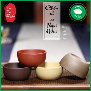 Chén trà gốm tử sa Nghi Hưng 35ml