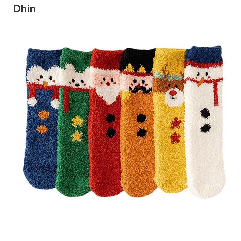 [Dhin] Vớ Nhung San Hô Dày Giữ Ấm Mùa Thu Đông Cho Nữ COD