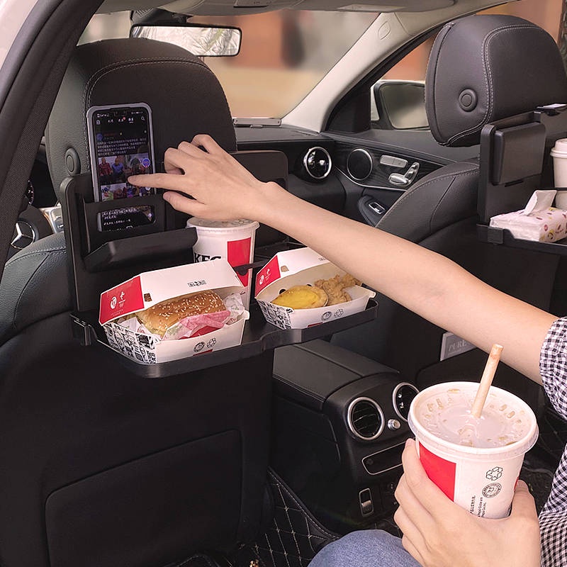 Bàn ăn đa năng cho ô tô thiết kế họa tiết xinh xắn dễ thương