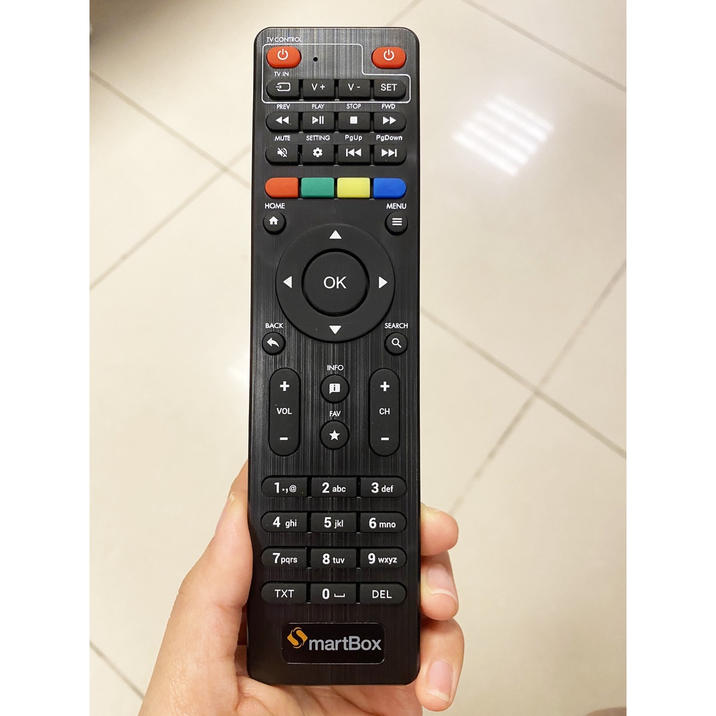 Remote điều khiển đầu thu MyTV VNPT SMARTBOX nút bấm nhạy mềm mại