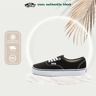 Giày Sneaker Nam Vans Authentic Black White