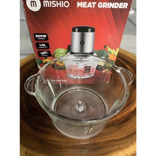 PHỤ KIỆN CỐI THỦY TINH của máy xay thịt đa năng Mishio MK-135 MK135 MK157 MK157 300W CHÍNH HÃNG