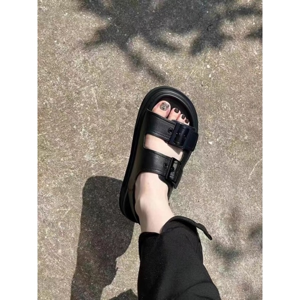 Sandal Đế Cao hai màu Cá Tính Ulzzang hottrend
