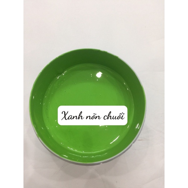 Sơn chậu cảnh màu xanh nõn chuối, sơn trang trí MY HOUR