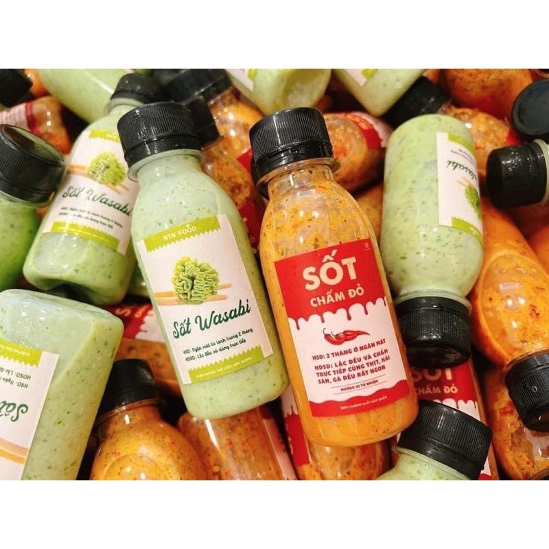 Sốt chấm đỏ chuyên chấm thịt, gà, hải sản...siêu đỉnh