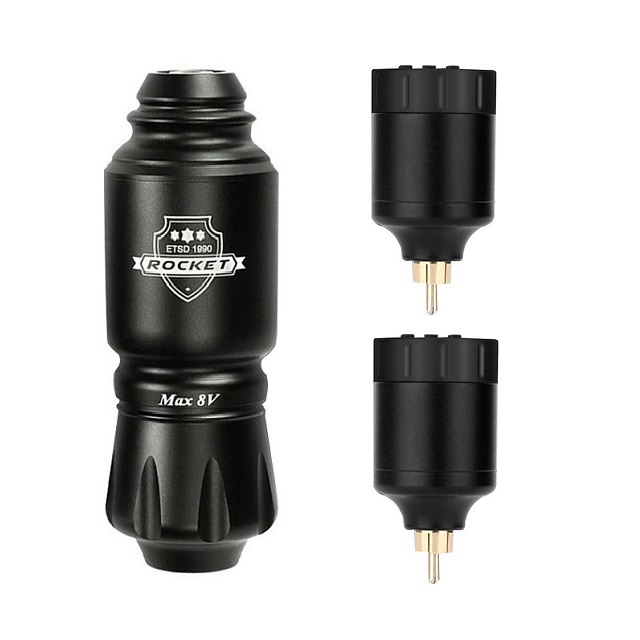 Bộ Máy Xăm Hình Mini Hoàn Chỉnh Với 4 Mẫu Pin RCA Không Dây
