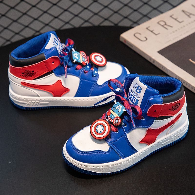 Giày Thể Thao Trượt Patin Đế Mềm Thời Trang Thu Đông 2022 Cho Bé Trai