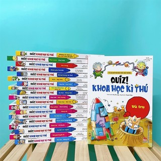 Bộ sách - quiz! khoa học kì thú - trọn bộ 20 cuốn