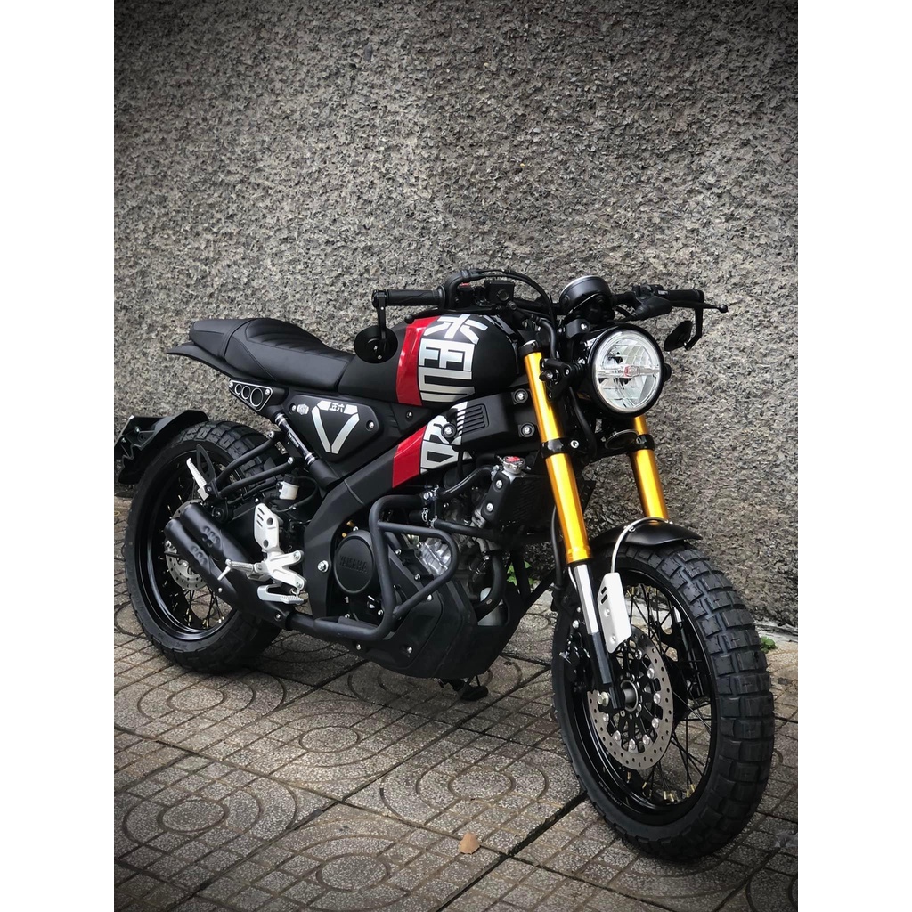 PÔ FIRESTORM SCRAMBLER 2 NÒNG YAMAHA XSR155 / MT15