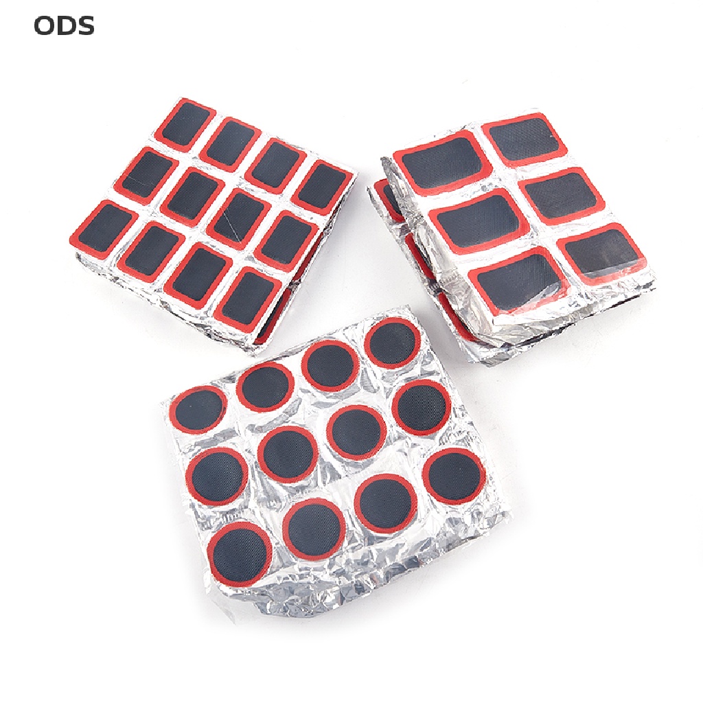 ODS 48 Chiếc 25 Mm Tròn / Vuông Cao Su Lốp Miếng Dán Xe Đạp Xe Đạp Lốp Lốp Bên Trong OD