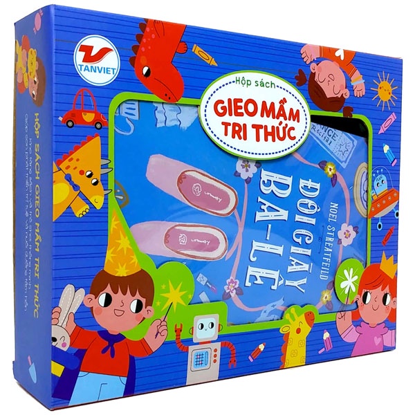 Sách - Gieo Mầm Tri Thức 5: Văn Học Kinh Điển Shoe Books (Bộ 3 Cuốn)